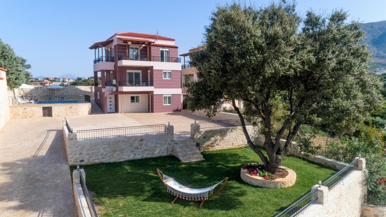 Villa Kermes Heated Pool Kournas Exterior photo