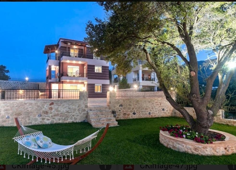 Villa Kermes Heated Pool Kournas Exterior photo