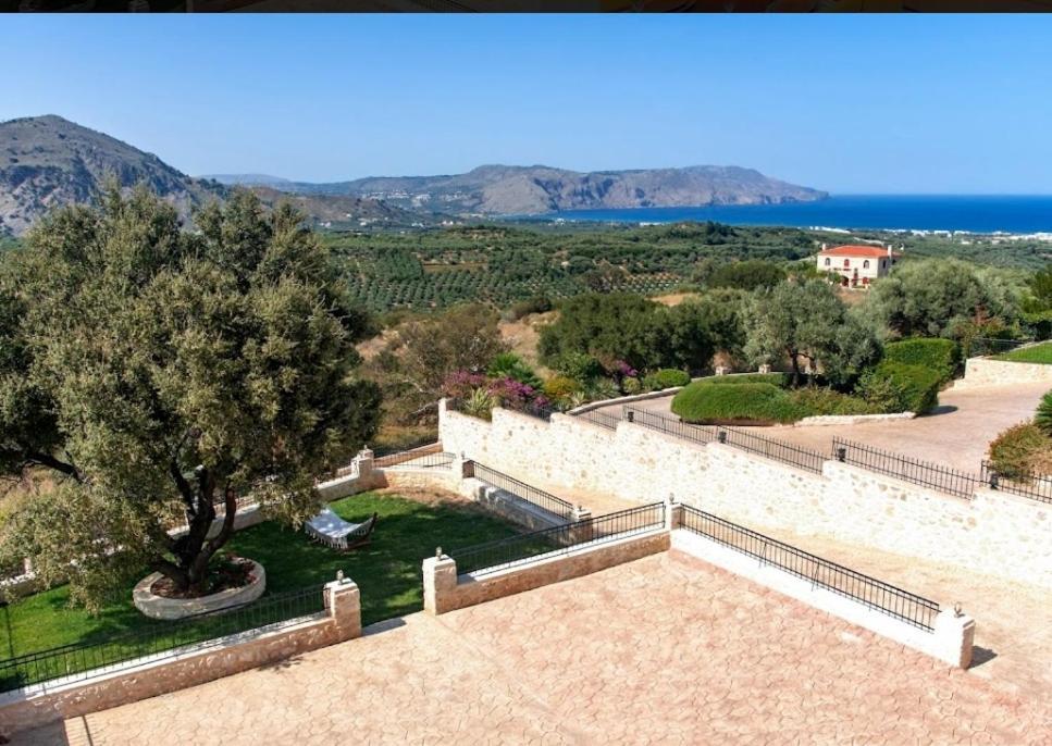 Villa Kermes Heated Pool Kournas Exterior photo